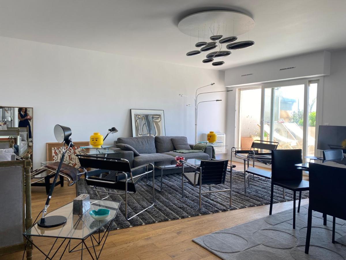 T3 Climatise Villa Juana Avec Parking Et Proche Plage Antibes Eksteriør bilde