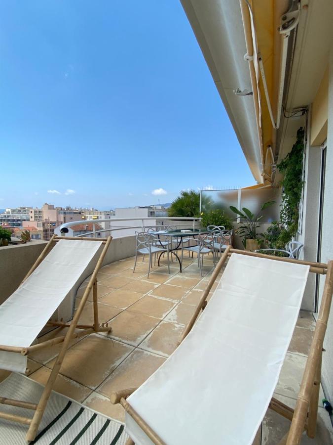 T3 Climatise Villa Juana Avec Parking Et Proche Plage Antibes Eksteriør bilde